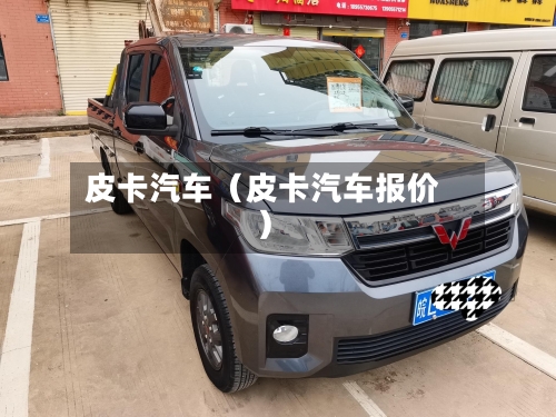 皮卡汽车(皮卡汽车报价)-第1张图片