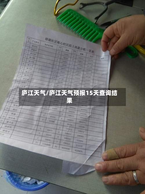 庐江天气/庐江天气预报15天查询结果-第1张图片