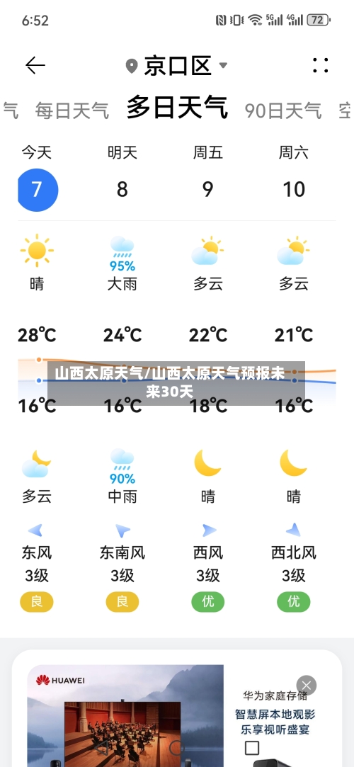 山西太原天气/山西太原天气预报未来30天-第1张图片