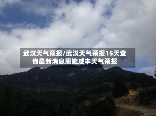 武汉天气预报/武汉天气预报15天查询最新消息恩施咸丰天气预报-第1张图片