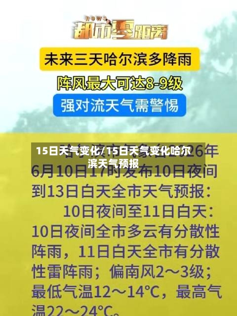 15日天气变化/15日天气变化哈尔滨天气预报-第1张图片