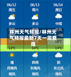 林州天气预报/林州天气预报最新7天一周查询-第1张图片