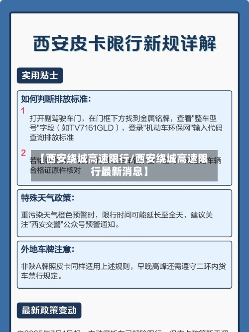 【西安绕城高速限行/西安绕城高速限行最新消息】-第1张图片
