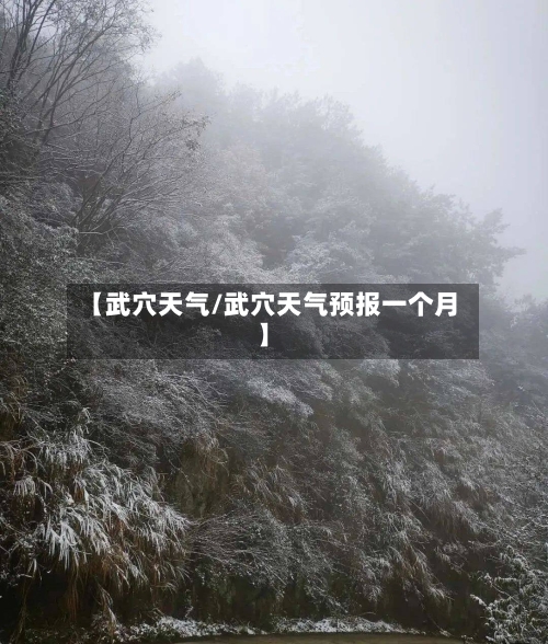 【武穴天气/武穴天气预报一个月】-第1张图片