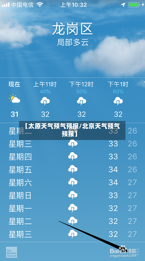 【太原天气预气预报/北京天气预气预报】-第1张图片