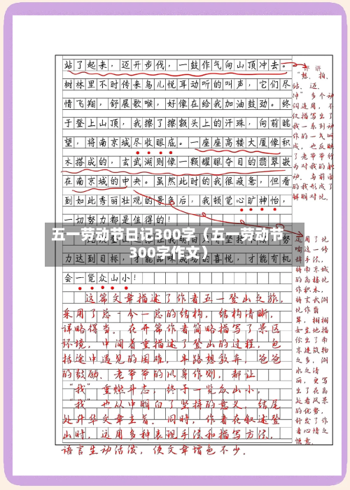 五一劳动节日记300字(五一劳动节300字作文)-第1张图片