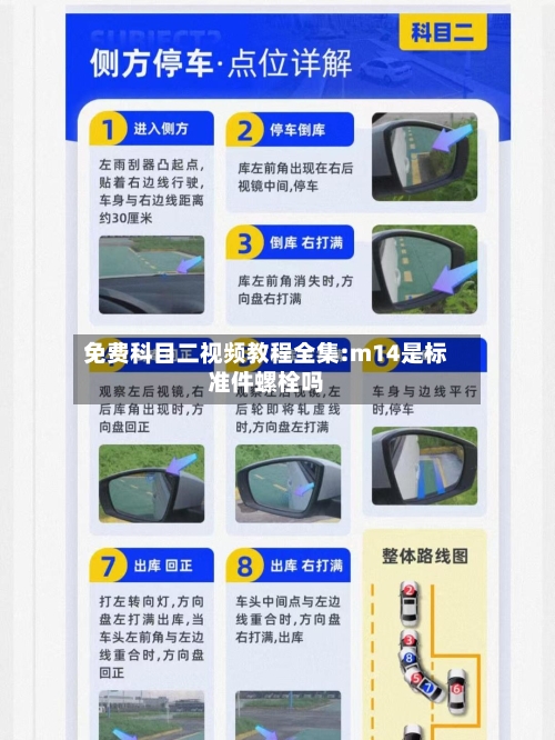 免费科目二视频教程全集:m14是标准件螺栓吗-第1张图片