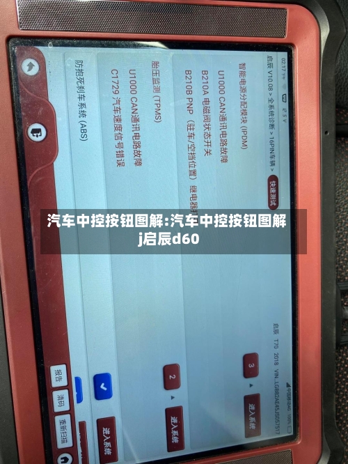 汽车中控按钮图解:汽车中控按钮图解j启辰d60-第1张图片