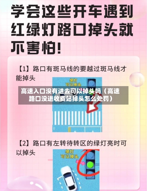 高速入口没有进去可以掉头吗（高速路口没进收费站掉头怎么处罚）-第1张图片